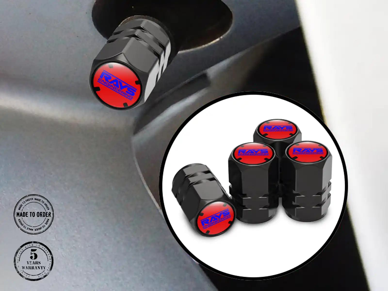 Rays Cappelli valvola Camion Stile Resistente